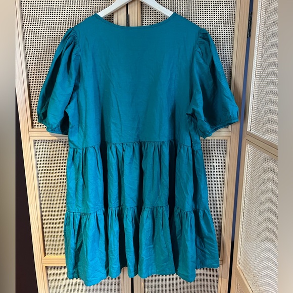 Ana Women’s XL Teal Dress - Picture 3 of 5